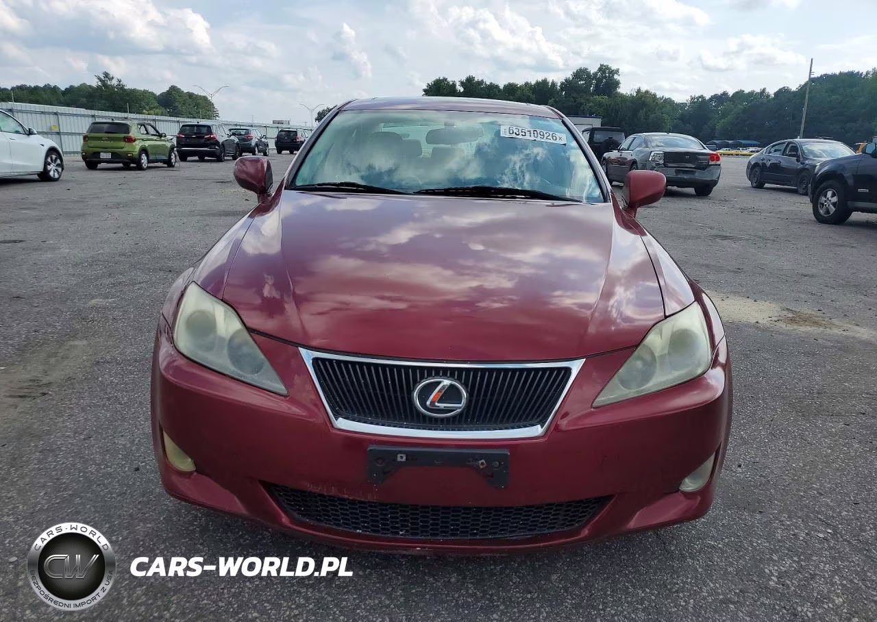 2006 Lexus Is 250 VIN:JTHBK262765016116 - 5