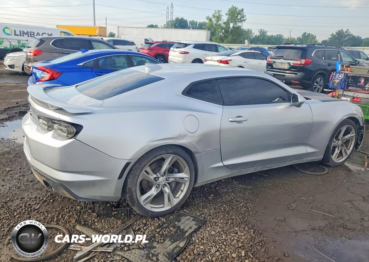 2019 Chevrolet Camaro Ss VIN:1G1FH1R79K0104507 - 3