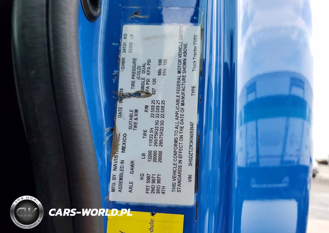 2019 International Lt625 VIN:3HSDZTZR3KN093947 - 13