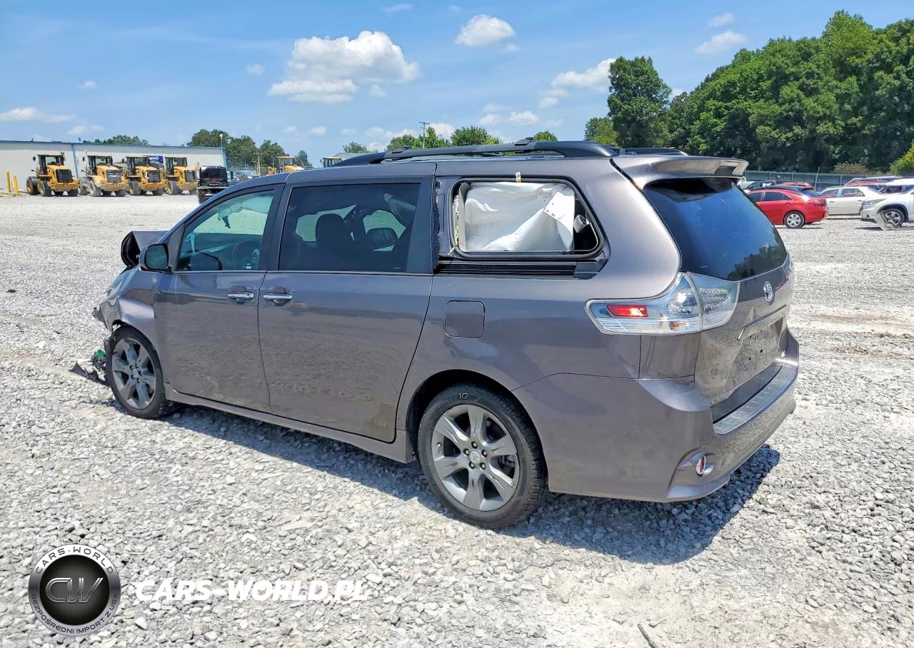 2016 Toyota Sienna Se VIN:5TDXK3DCXGS702803 - 2
