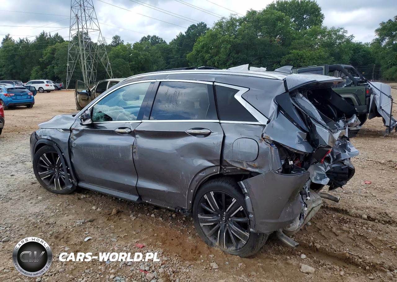2021 Infiniti Qx50 Luxe Awd VIN:3PCAJ5BB1MF126940 - 2