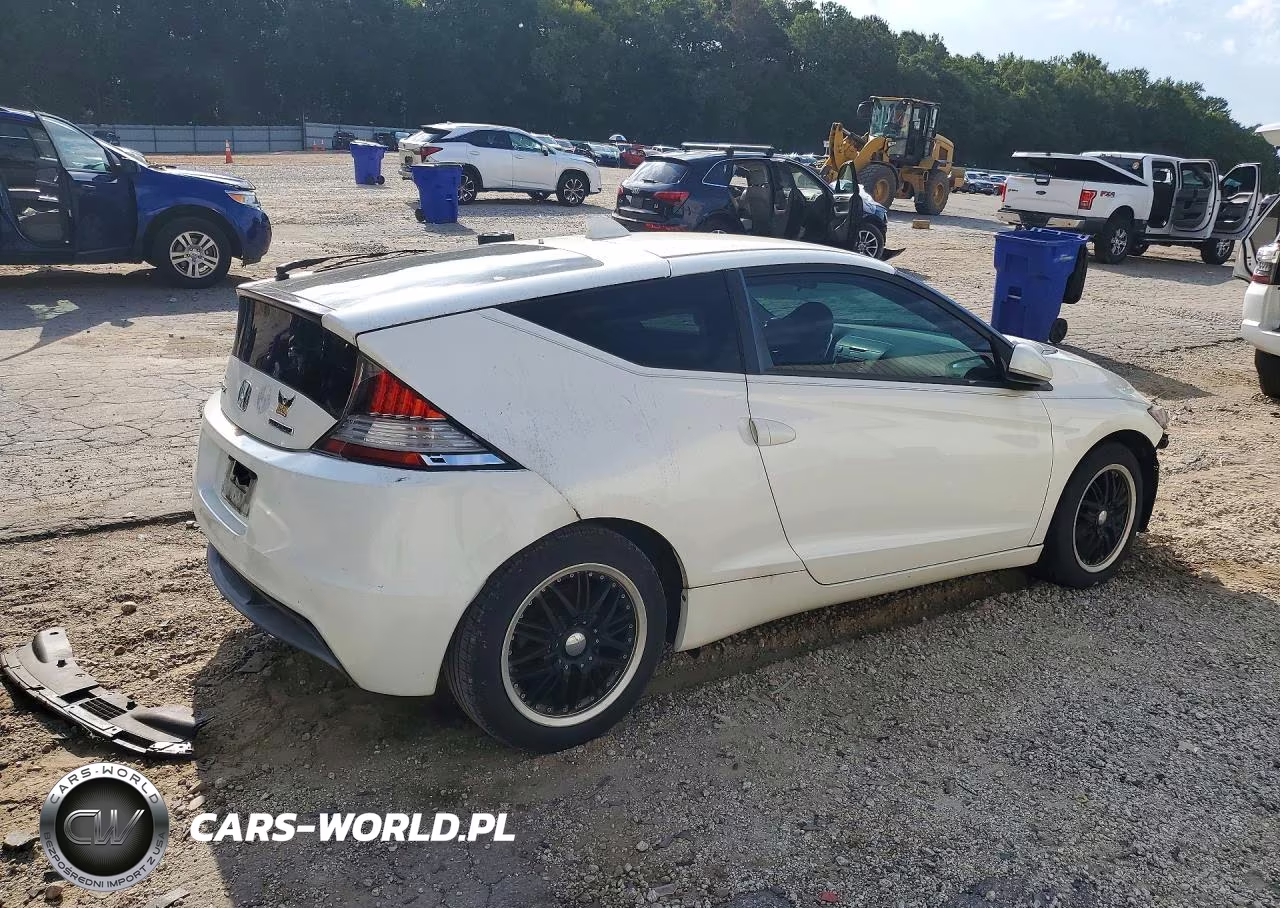 2012 Honda Cr-Z Ex VIN:JHMZF1D63CS001046 - 3