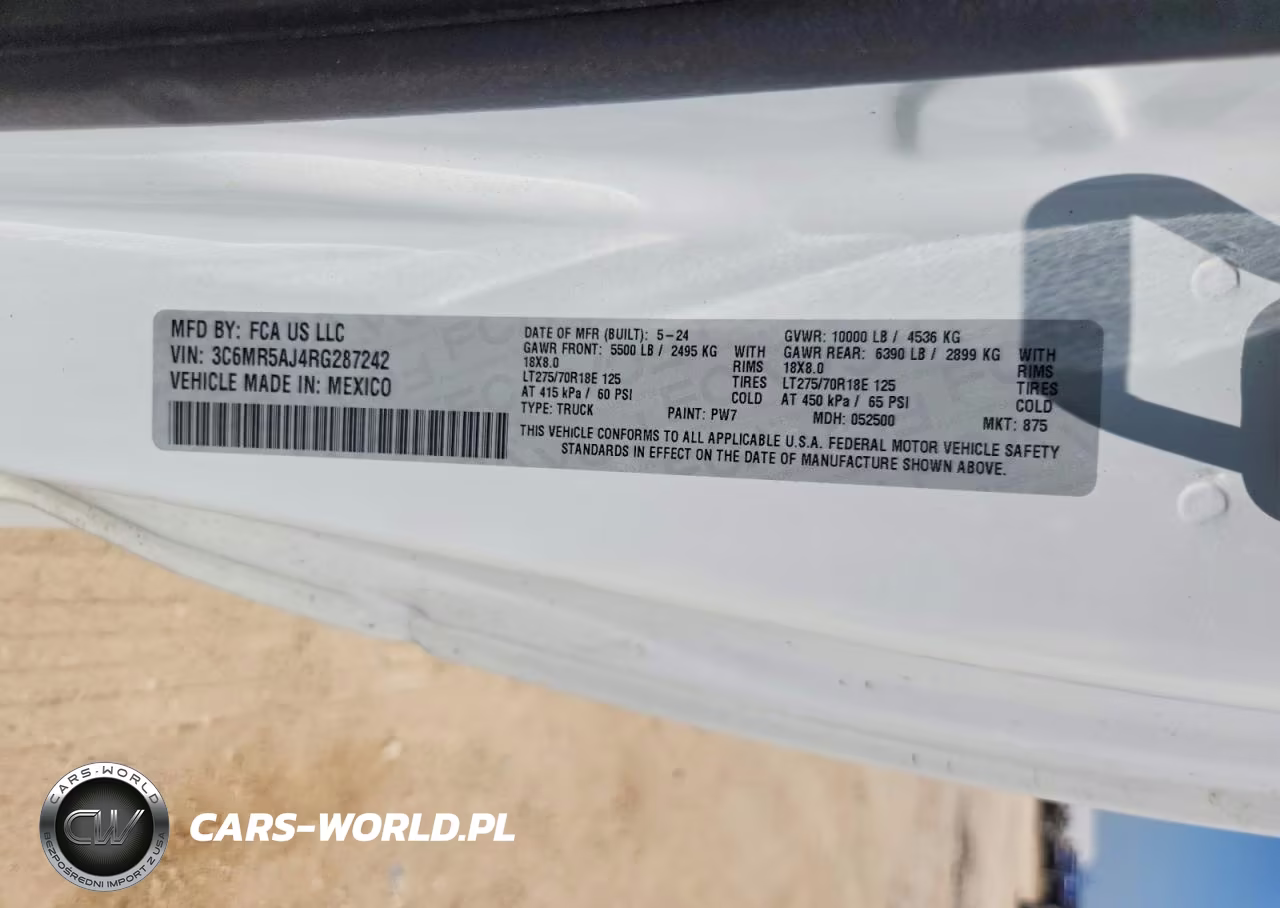 2024 Ram 2500 Tradesman VIN:3C6MR5AJ4RG287242 - 13