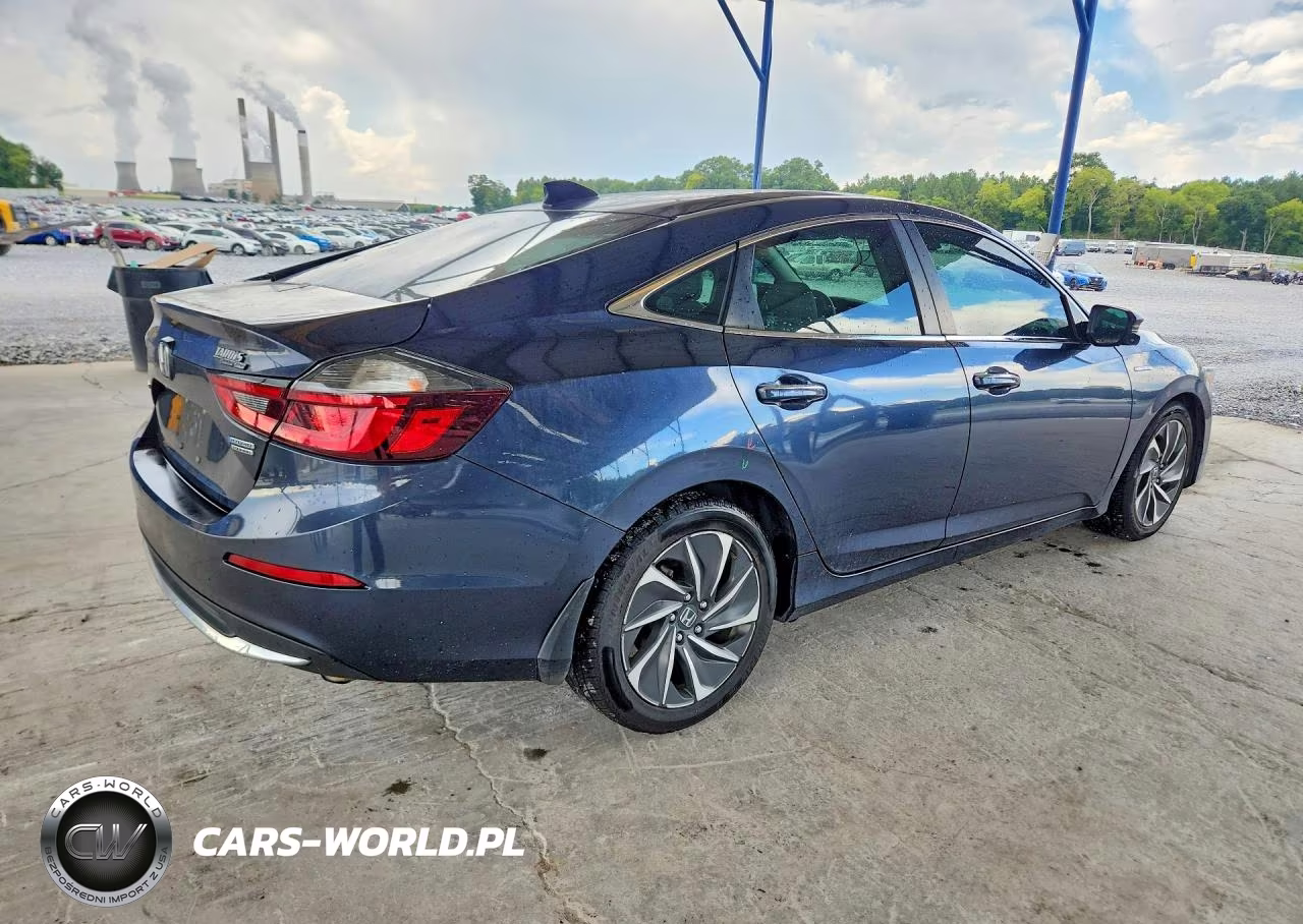 2019 Honda Insight Touring VIN:19XZE4F90KE027196 - 3