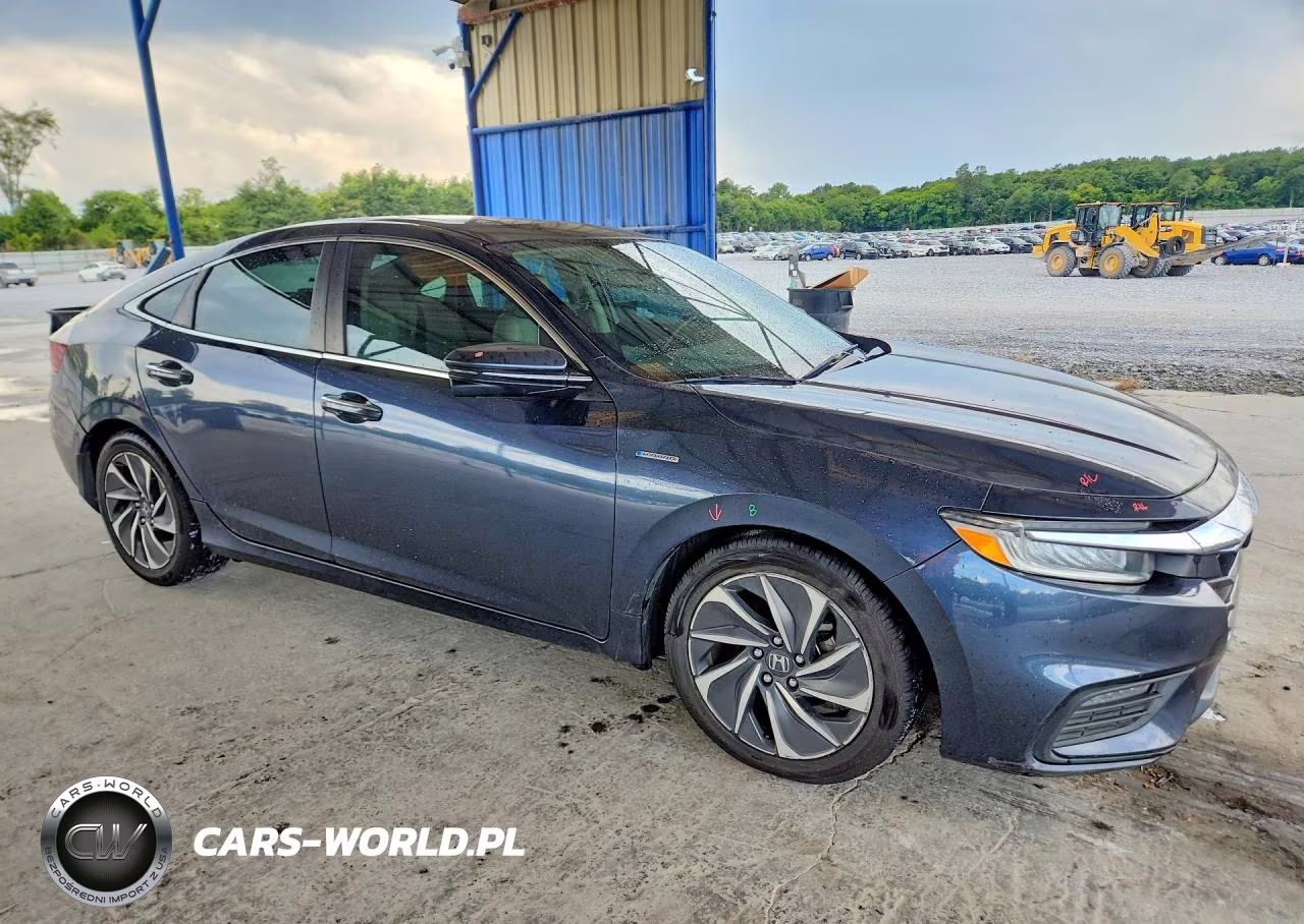 2019 Honda Insight Touring VIN:19XZE4F90KE027196 - 4