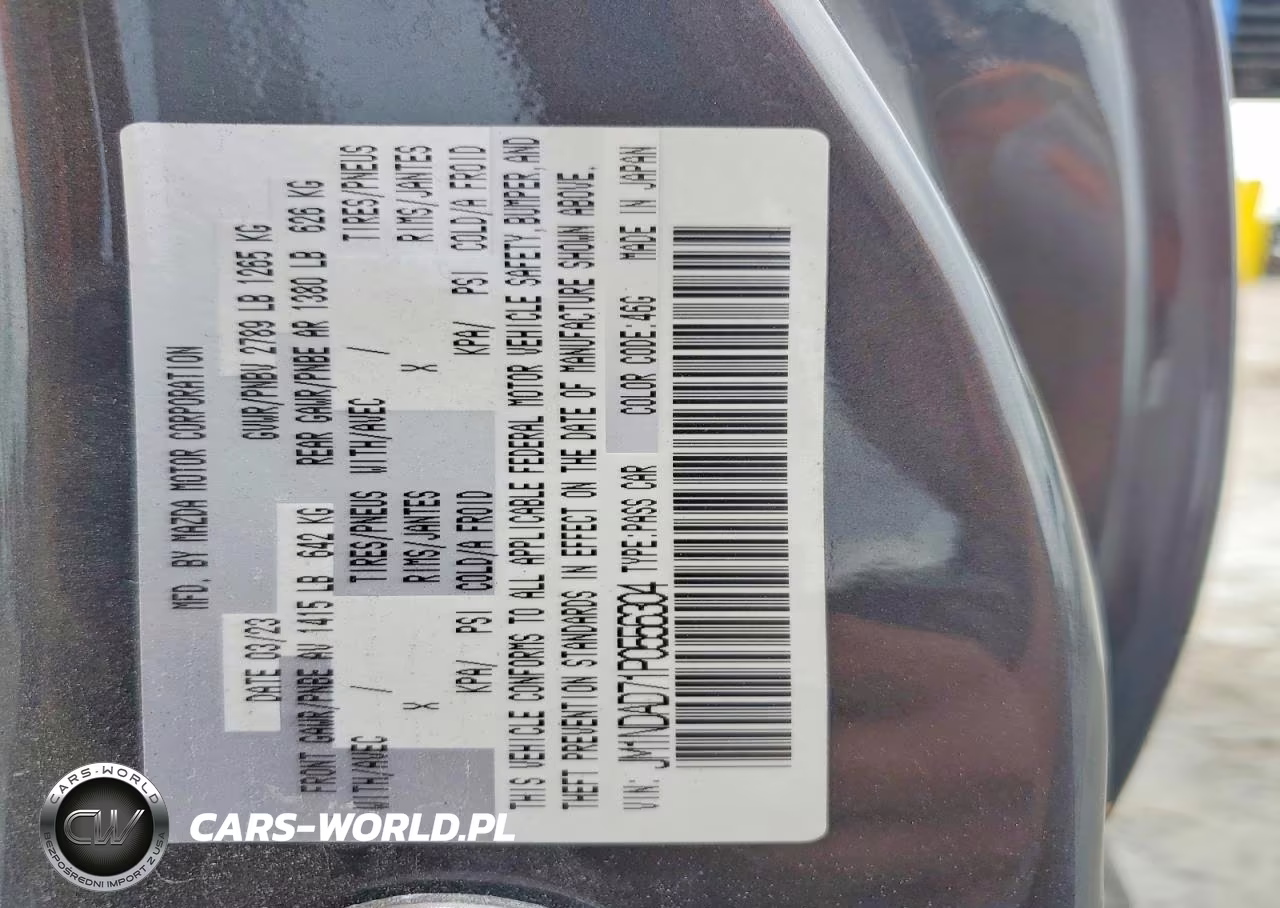 2023 Mazda Mx-5 Miata Grand Touring VIN:JM1NDAD71P0556304 - 12