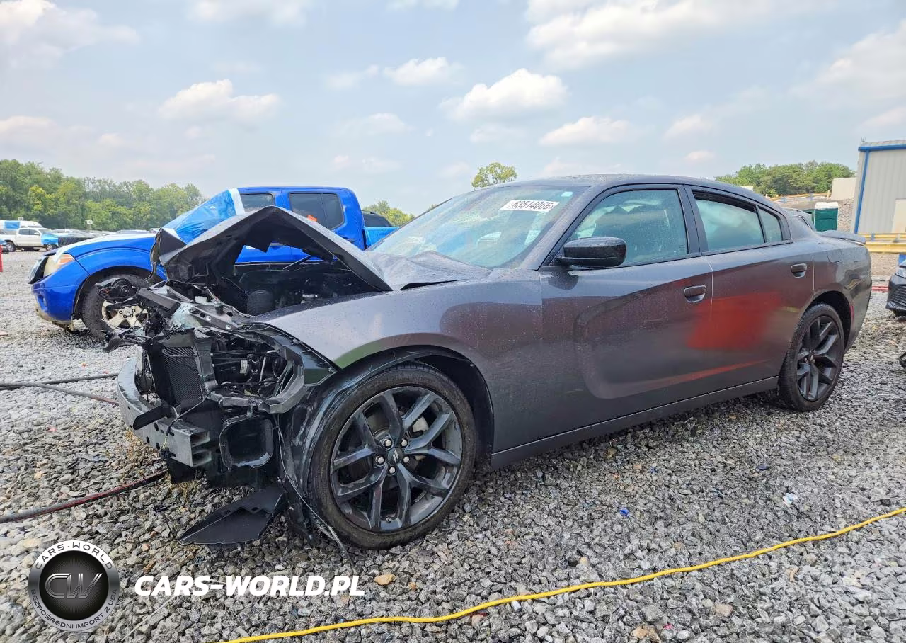 2022 Dodge Charger Sxt VIN:2C3CDXBG3NH153693 - 1