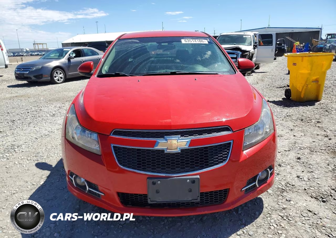 2012 Chevrolet Cruze Lt VIN:1G1PG5SC7C7294127 - 5