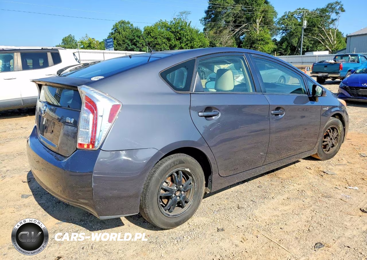 2012 Toyota Prius Two VIN:JTDKN3DU9C1598564 - 3