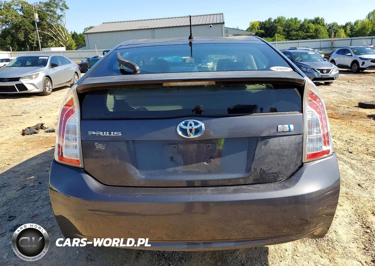 2012 Toyota Prius Two VIN:JTDKN3DU9C1598564 - 6
