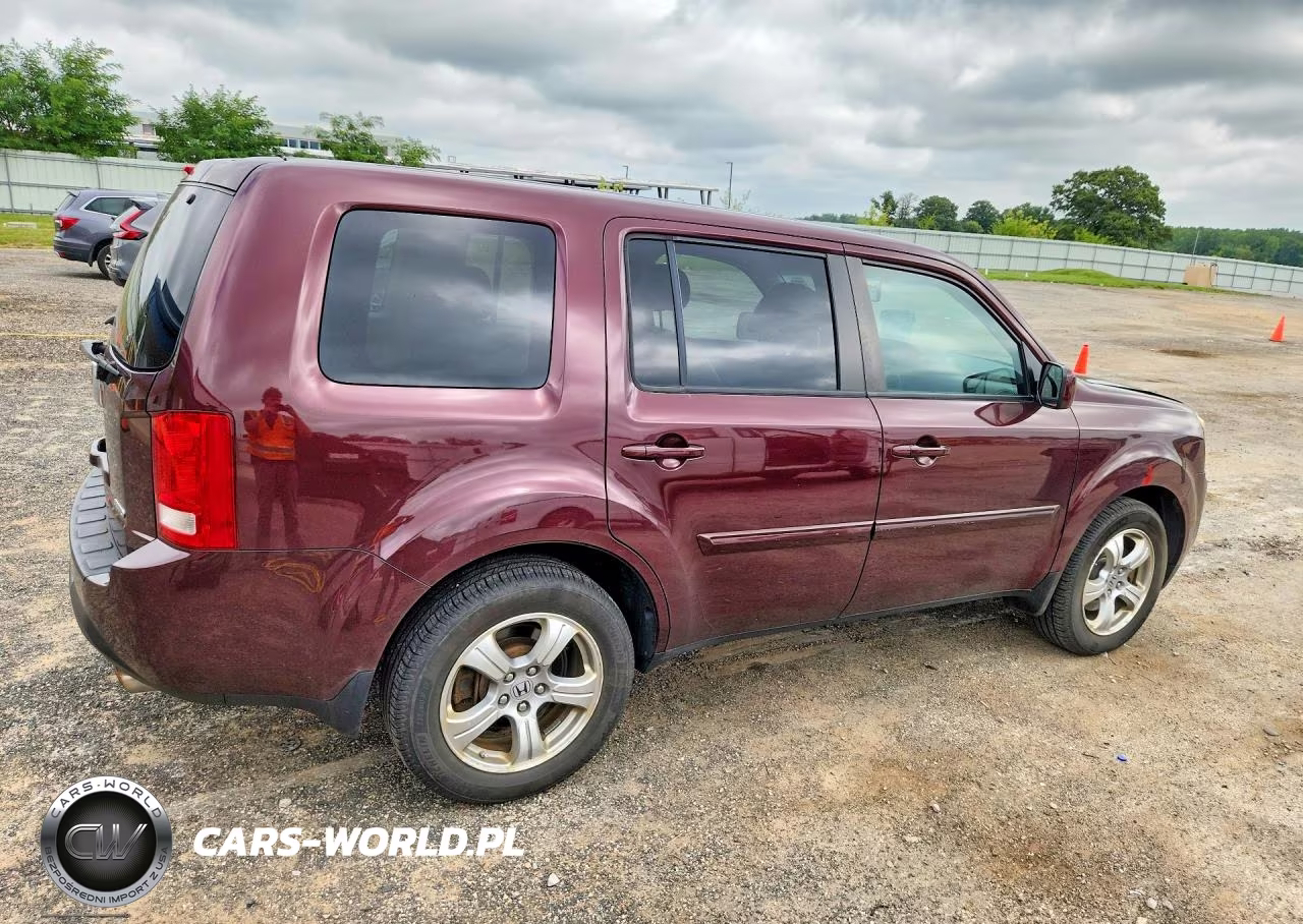 2015 Honda Pilot Exl VIN:5FNYF4H56FB020062 - 3