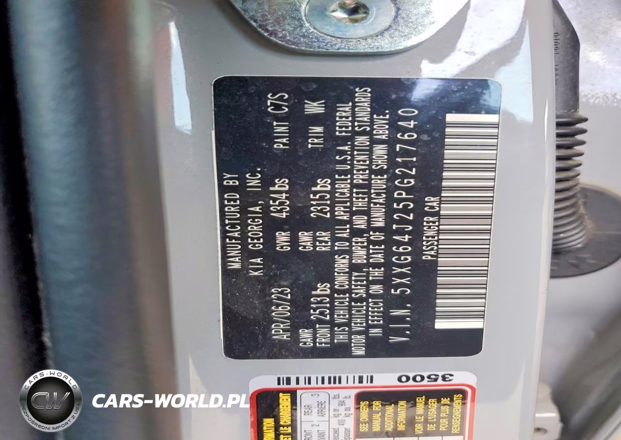 2023 Kia K5 Gt Line VIN:5XXG64J25PG217640 - 12