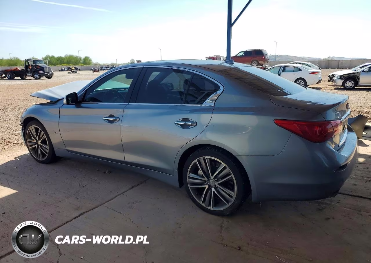 2015 Infiniti Q50 Sport VIN:JN1BV7AP7FM331709 - 2