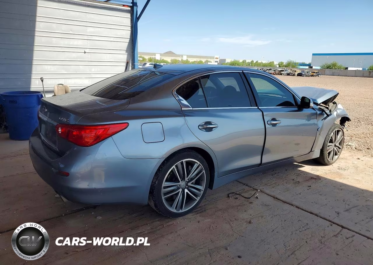2015 Infiniti Q50 Sport VIN:JN1BV7AP7FM331709 - 3