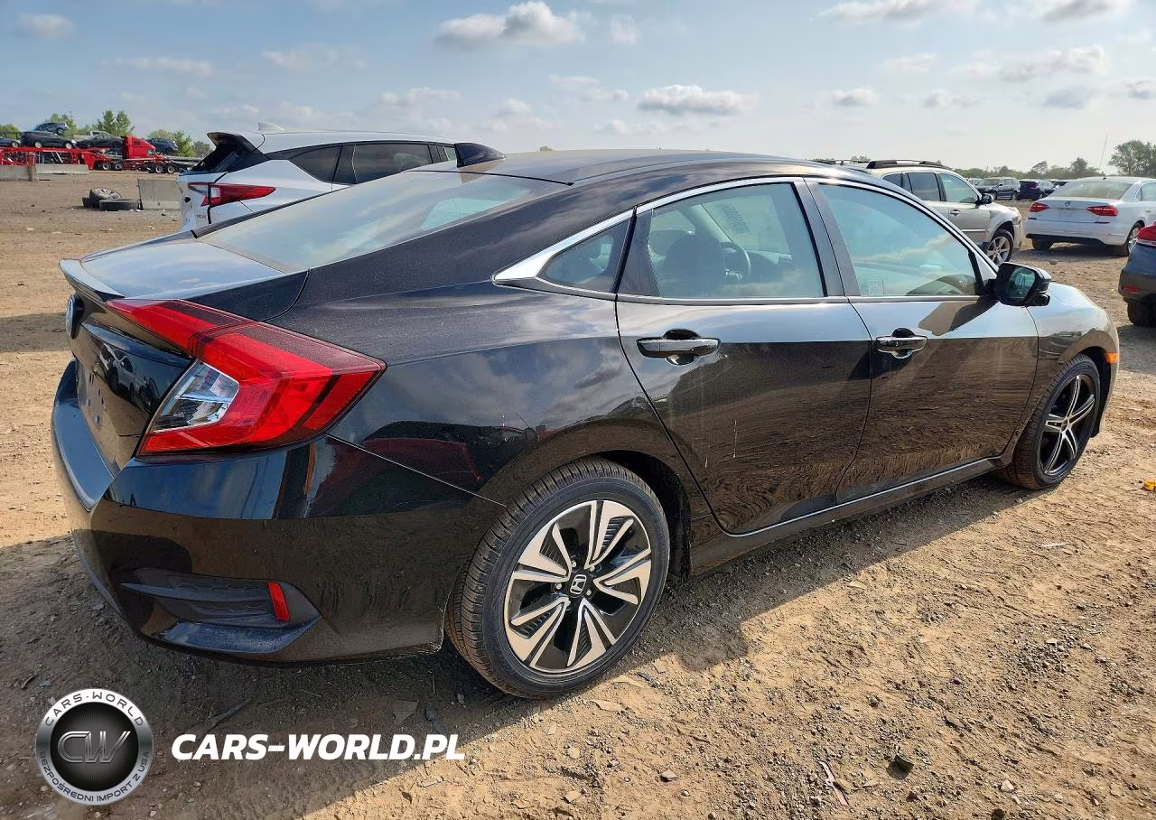 2017 Honda Civic Exl VIN:19XFC1F74HE005250 - 3