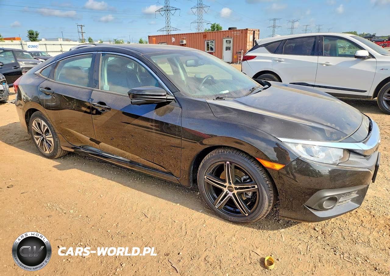 2017 Honda Civic Exl VIN:19XFC1F74HE005250 - 4
