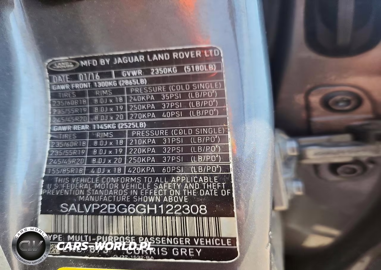 2016 Land Rover Range Rover Evoque Se VIN:SALVP2BG6GH122308 - 13