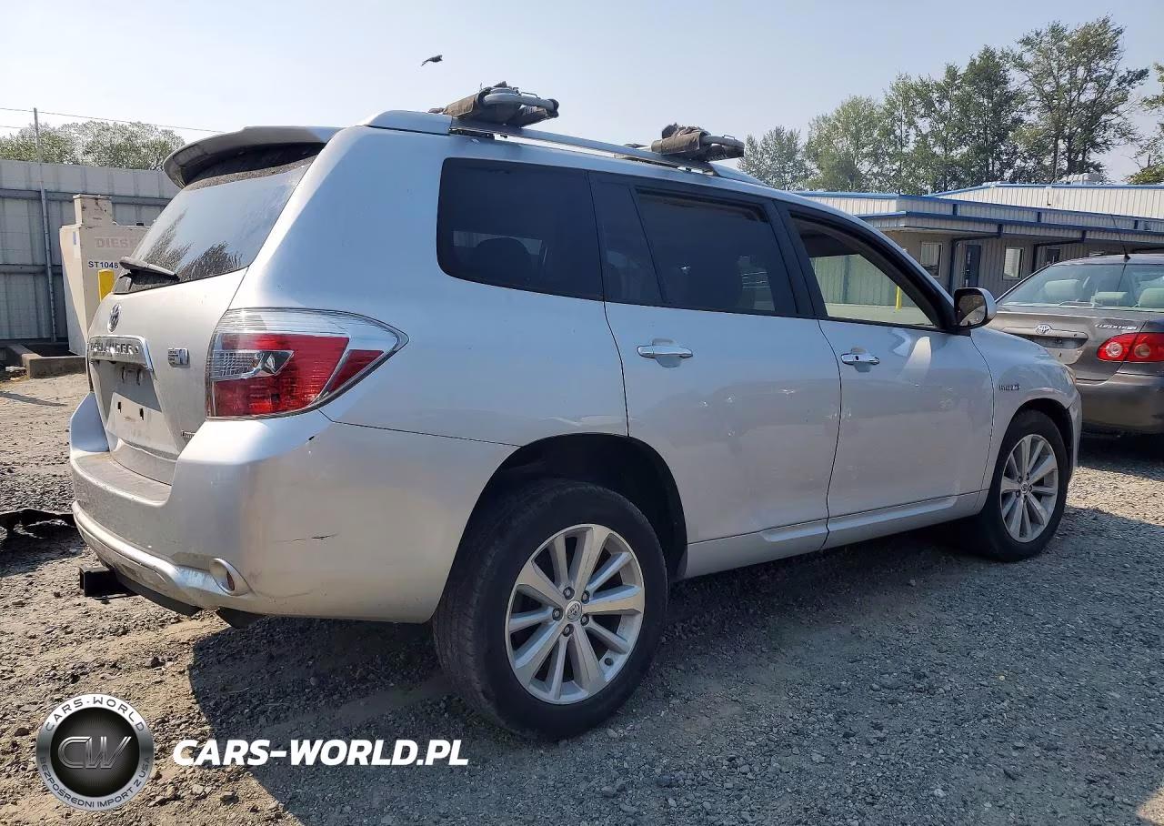 2009 Toyota Highlander Hybrid Limited VIN:JTEEW44A892036014 - 3