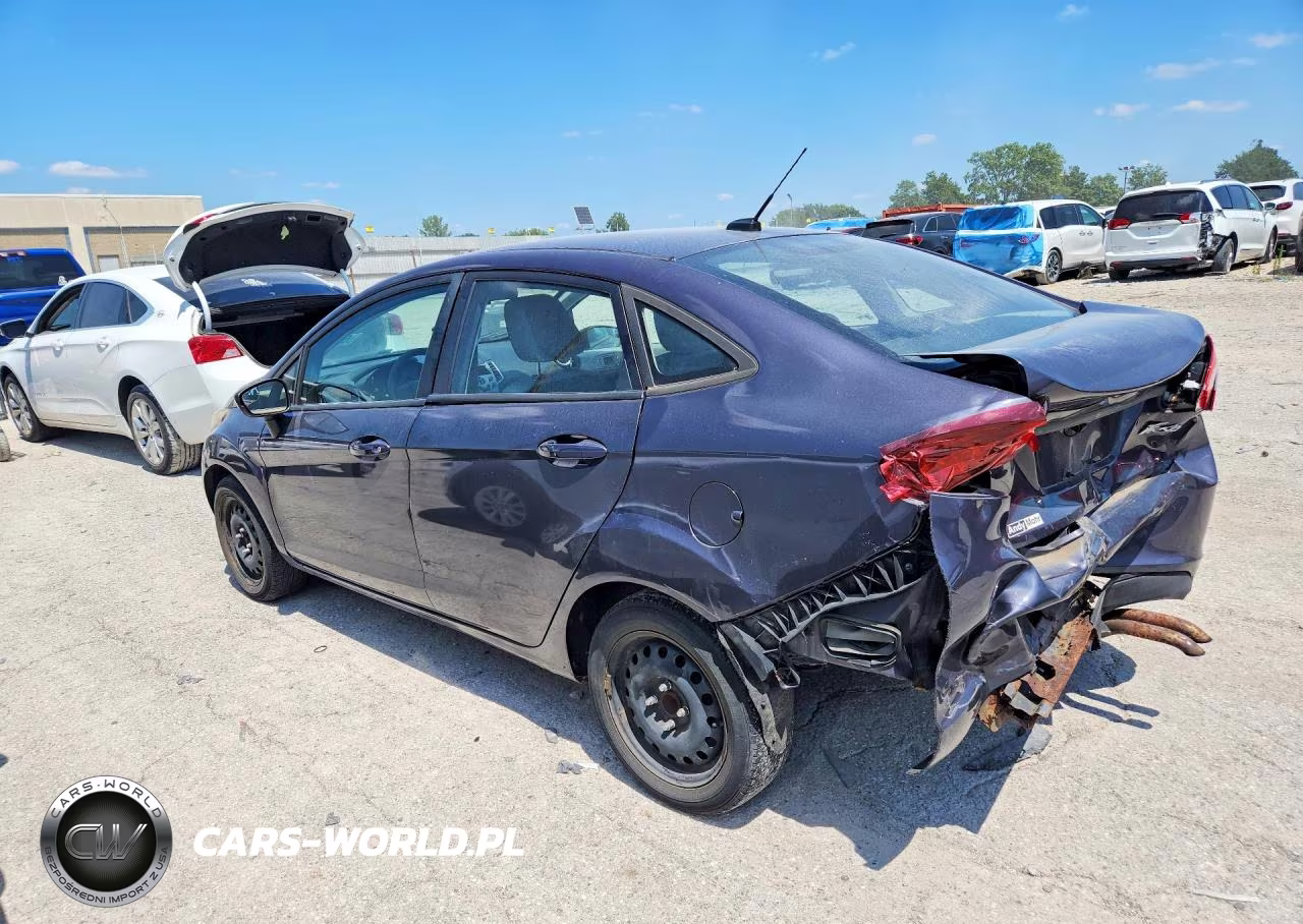 2012 Ford Fiesta S VIN:3FADP4AJ9CM216013 - 2