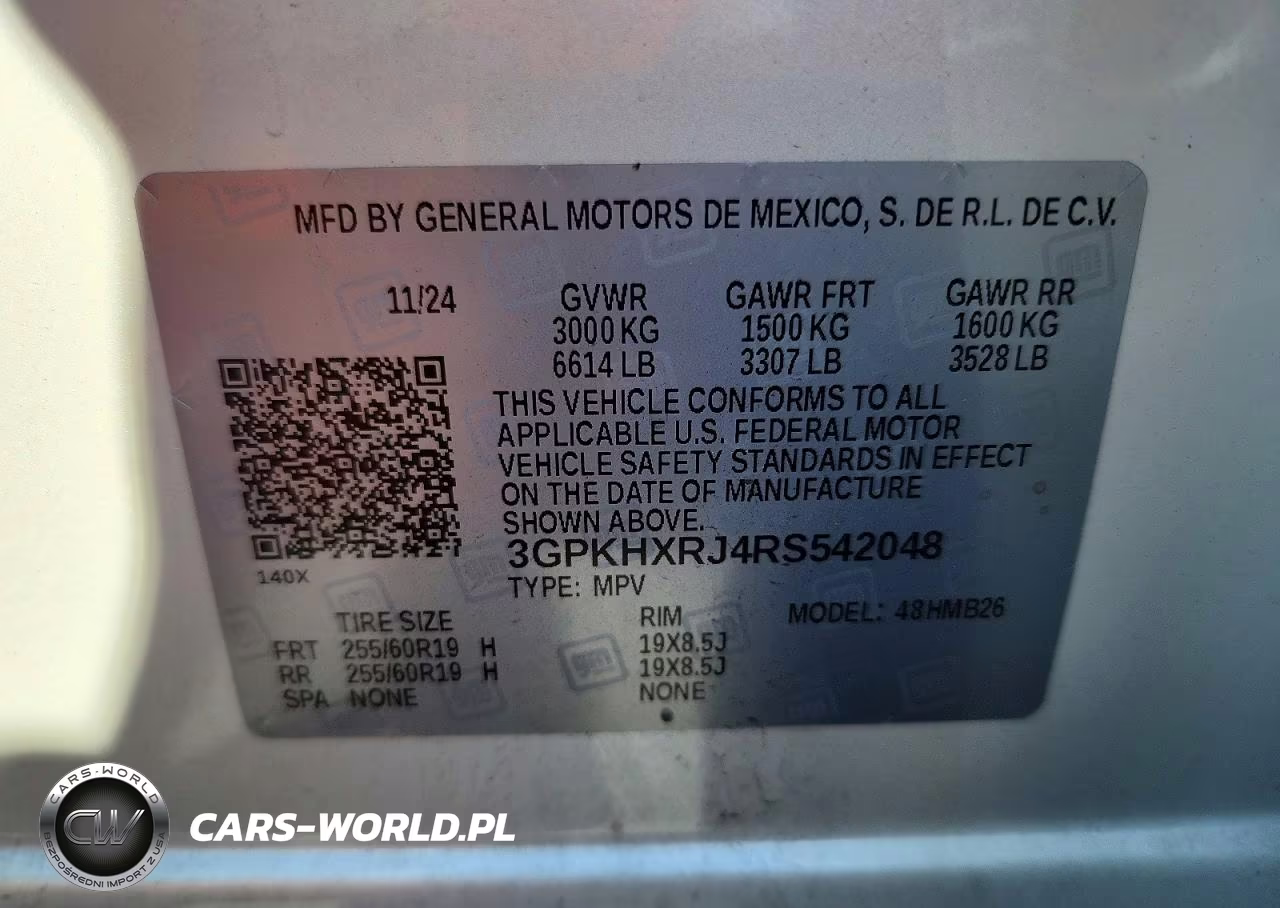 2024 Honda Prologue Tour VIN:3GPKHXRJ4RS542048 - 13