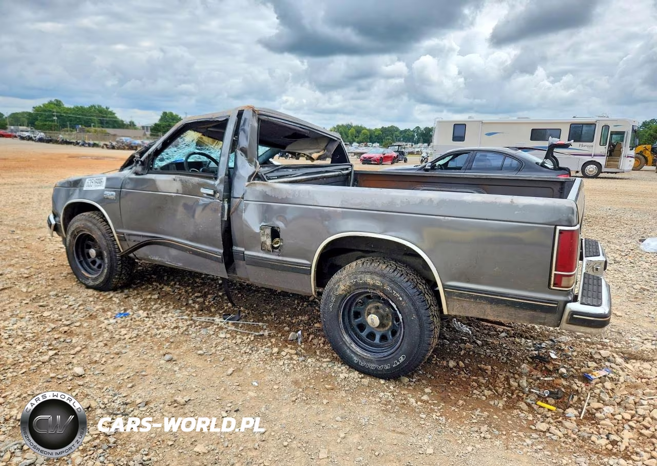 1989 Chevrolet S Truck S10 VIN:1GCCS14Z2K8132106 - 2