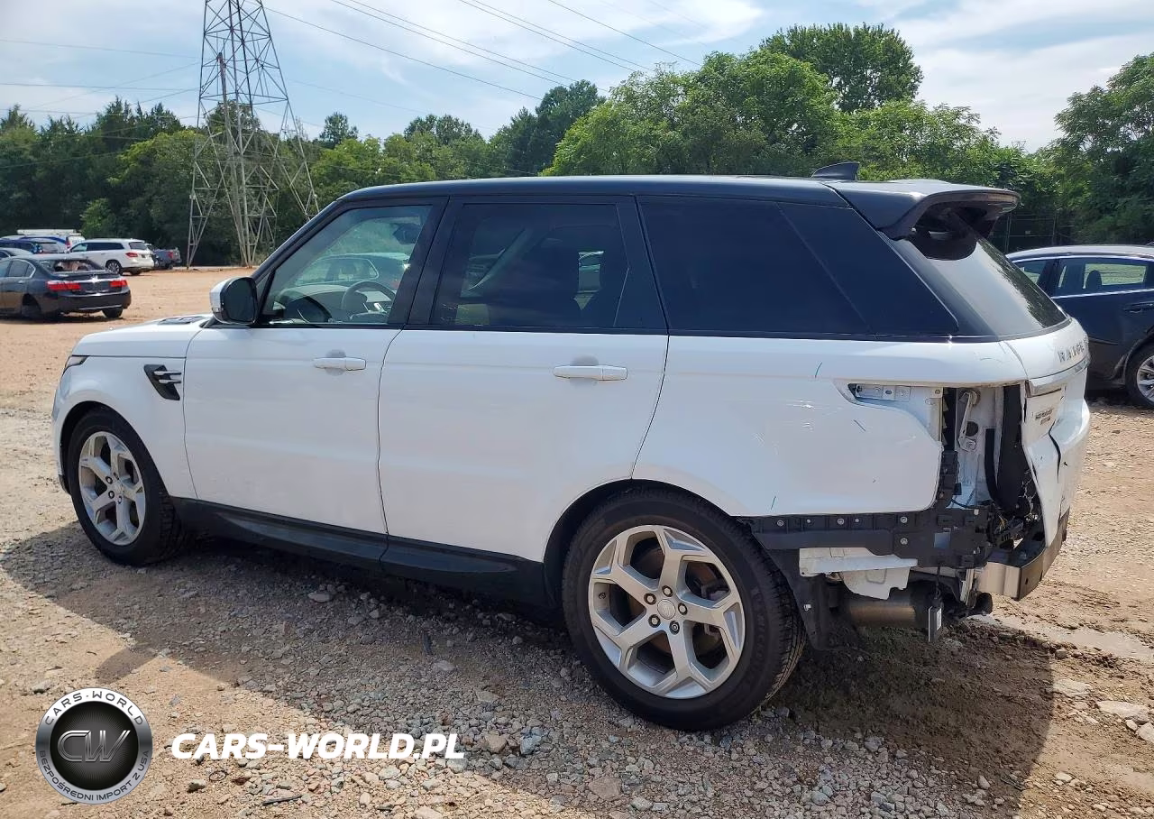 2019 Land Rover Range Rover Sport Hse VIN:SALWR2RV9KA818715 - 2