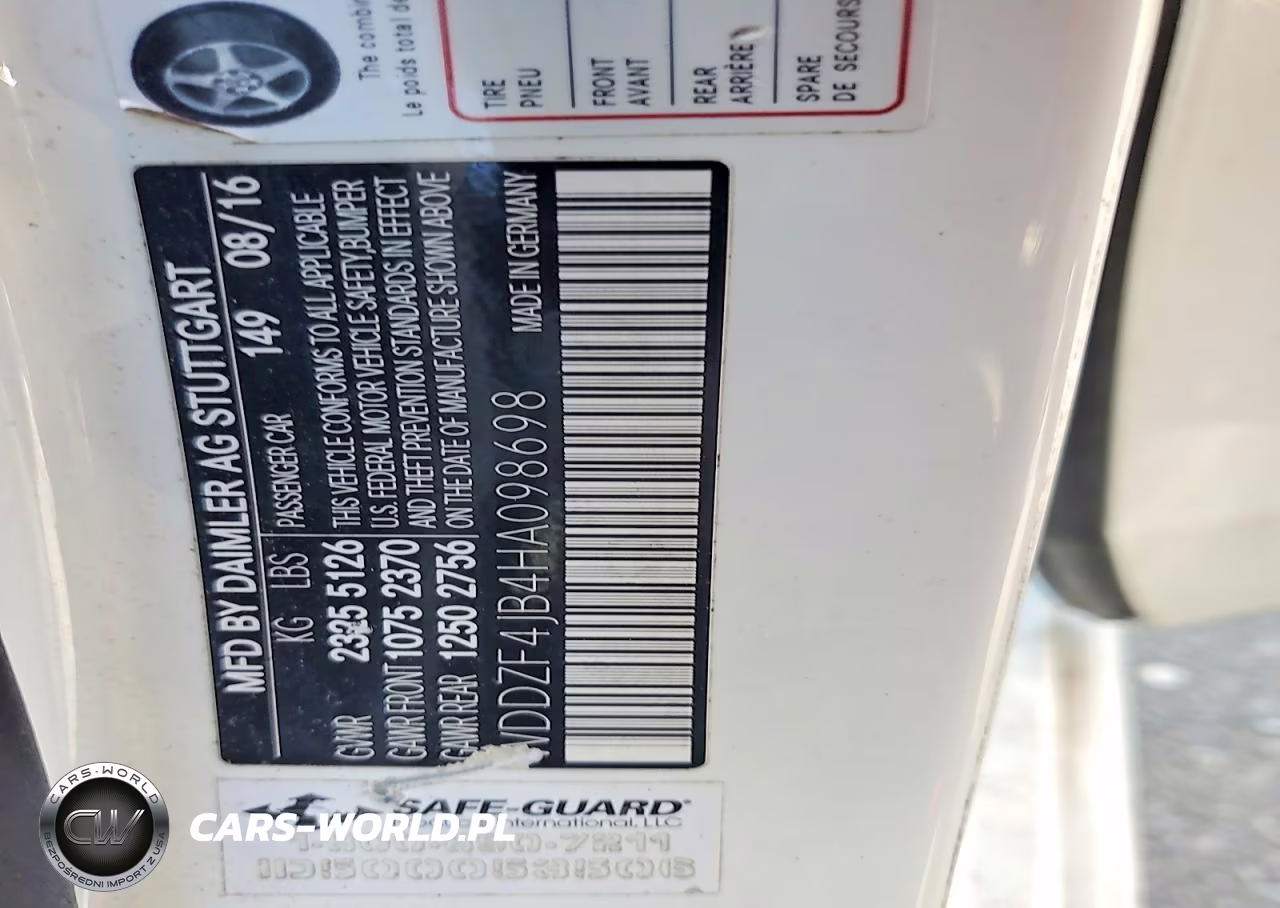 MERCEDES-BENZ E 300 VIN:WDDZF4JB4HA098698 - 13
