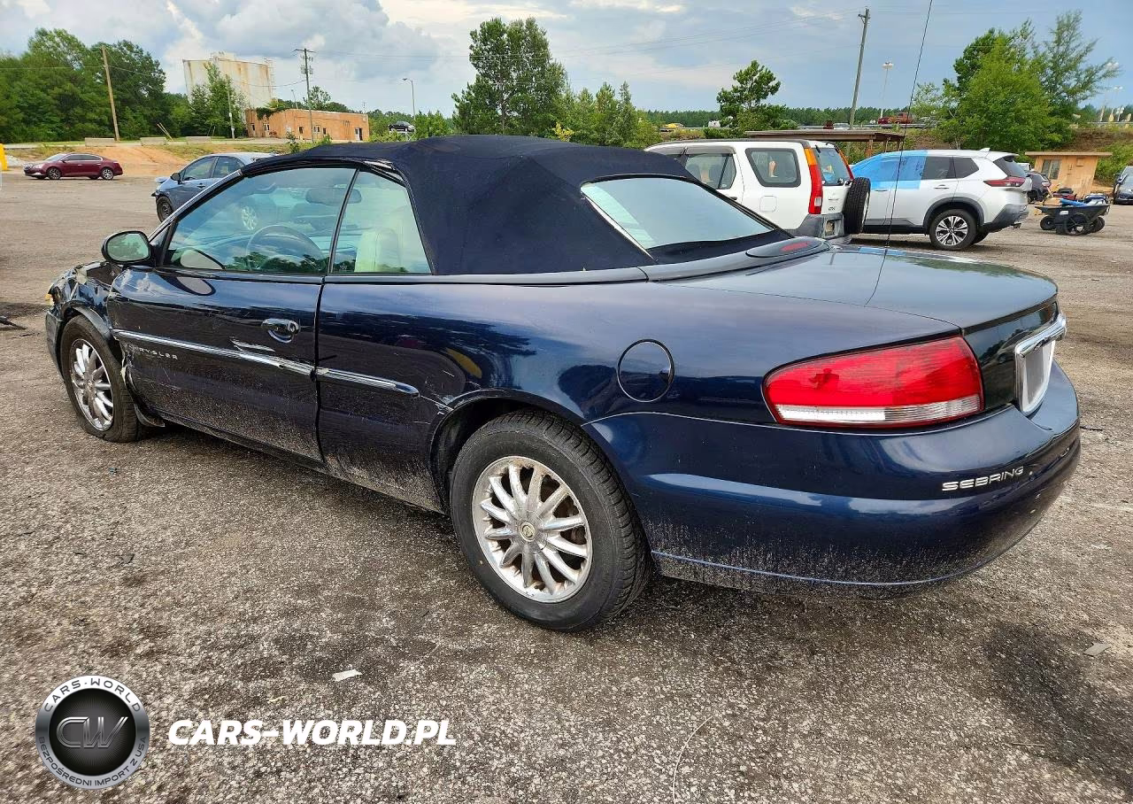2001 Chrysler Sebring Limited VIN:1C3EL65U41N626414 - 2