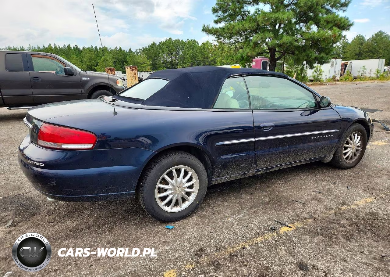 2001 Chrysler Sebring Limited VIN:1C3EL65U41N626414 - 3