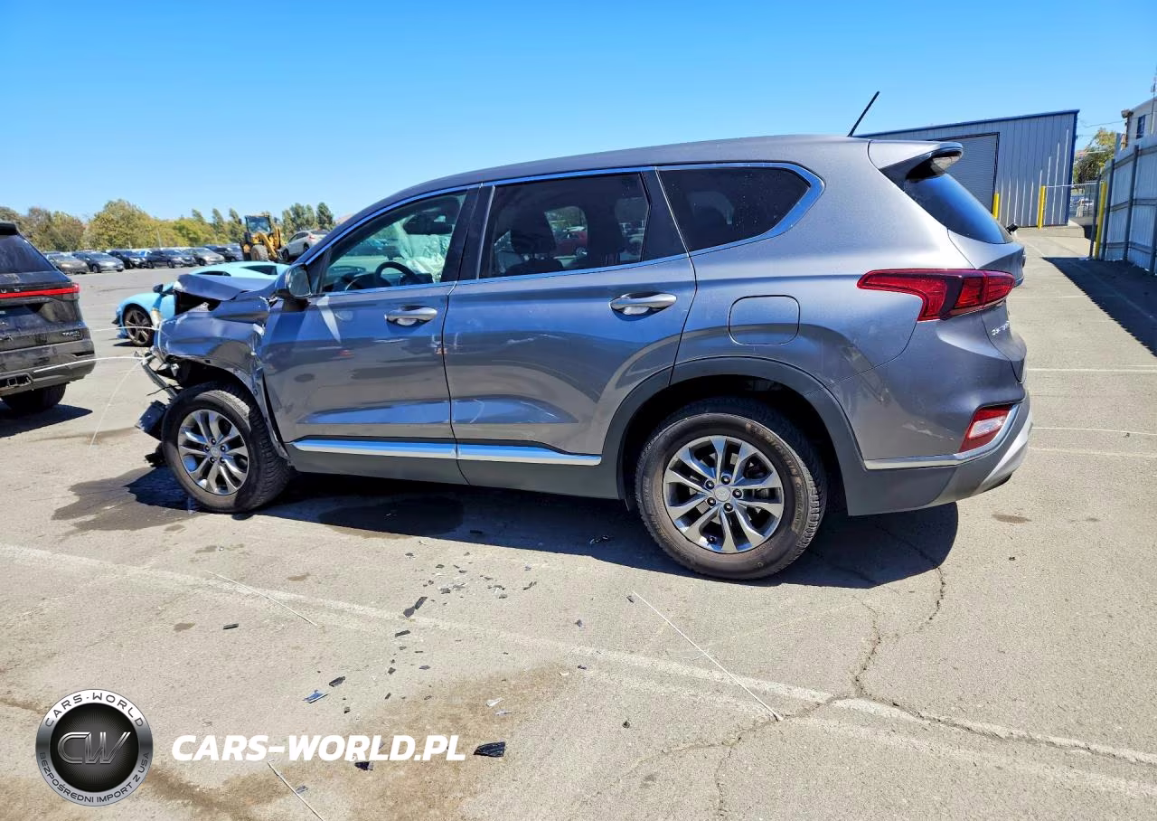 2019 Hyundai Santa Fe Se VIN:5NMS23AD9KH080827 - 2