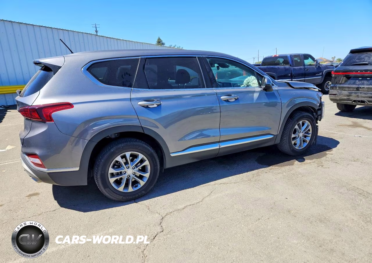 2019 Hyundai Santa Fe Se VIN:5NMS23AD9KH080827 - 3
