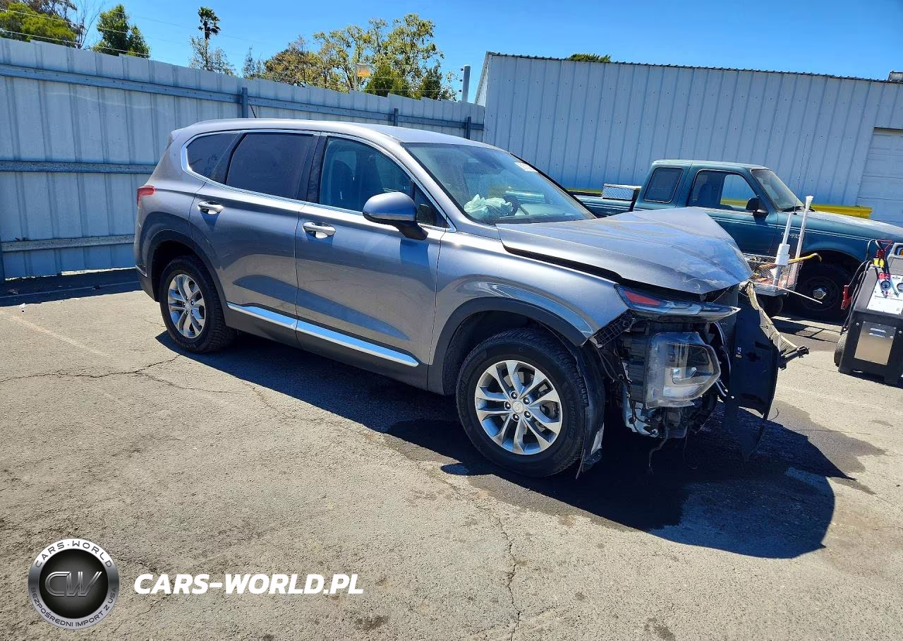 2019 Hyundai Santa Fe Se VIN:5NMS23AD9KH080827 - 4