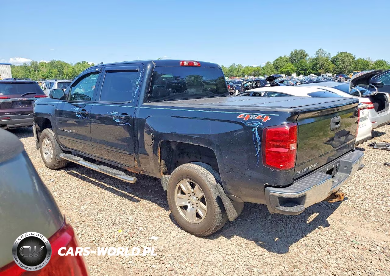 2016 Chevrolet Silverado K1500 Lt VIN:3GCUKREC3GG284443 - 2