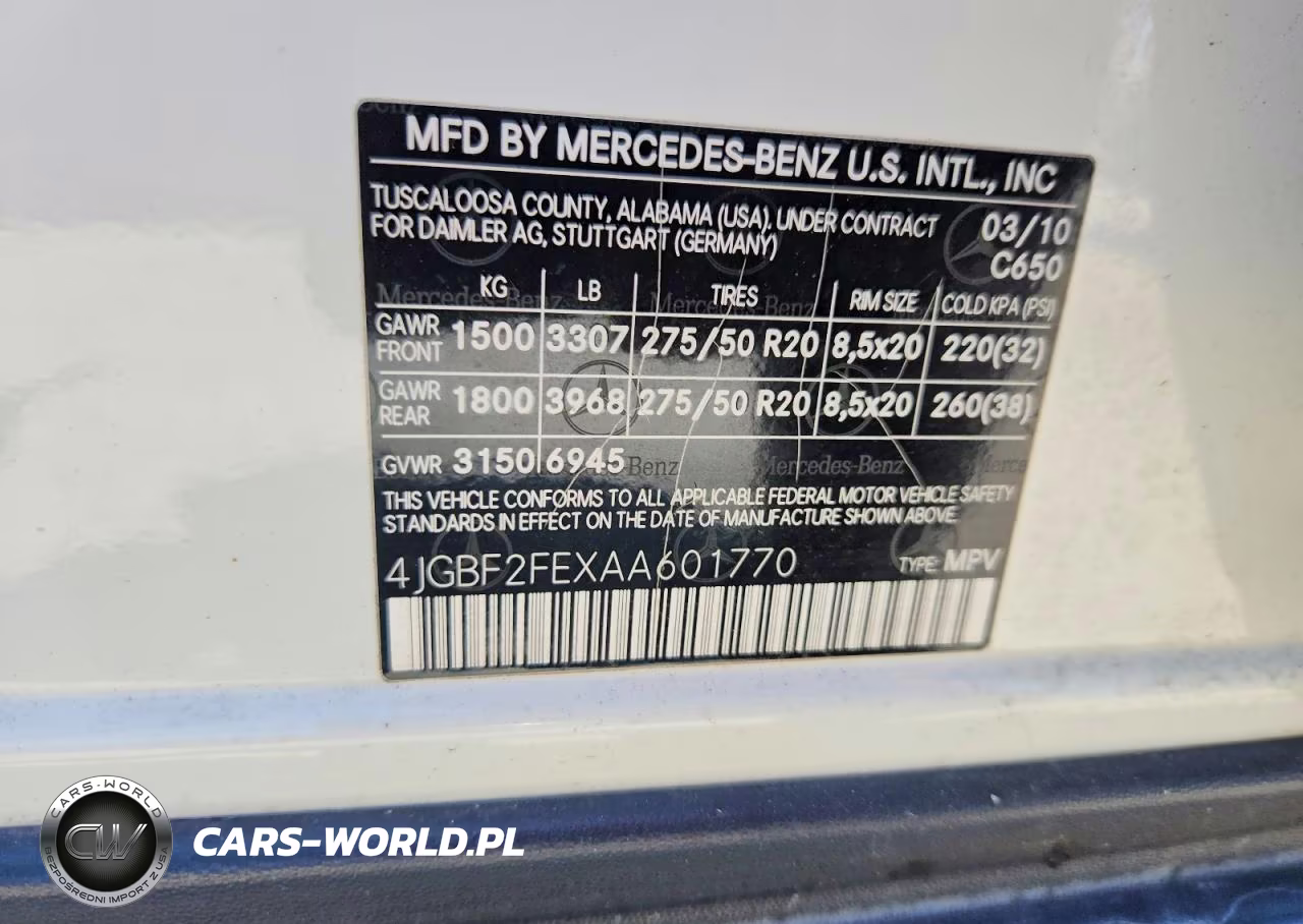 2010 Mercedes-Benz Gl 350 Bluetec VIN:4JGBF2FEXAA601770 - 13