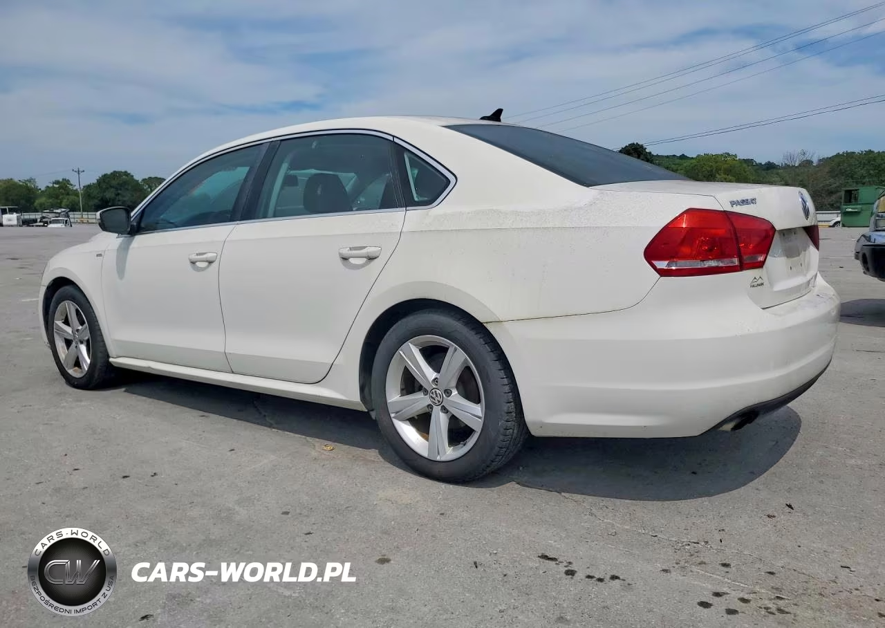2014 Volkswagen Passat S VIN:1VWAS7A34EC047387 - 2