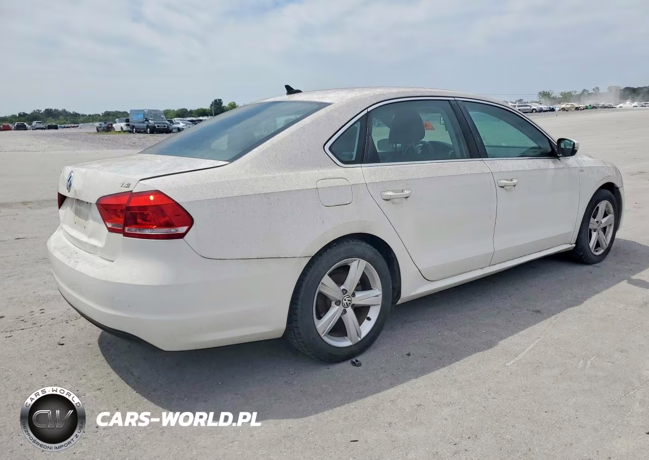 2014 Volkswagen Passat S VIN:1VWAS7A34EC047387 - 3