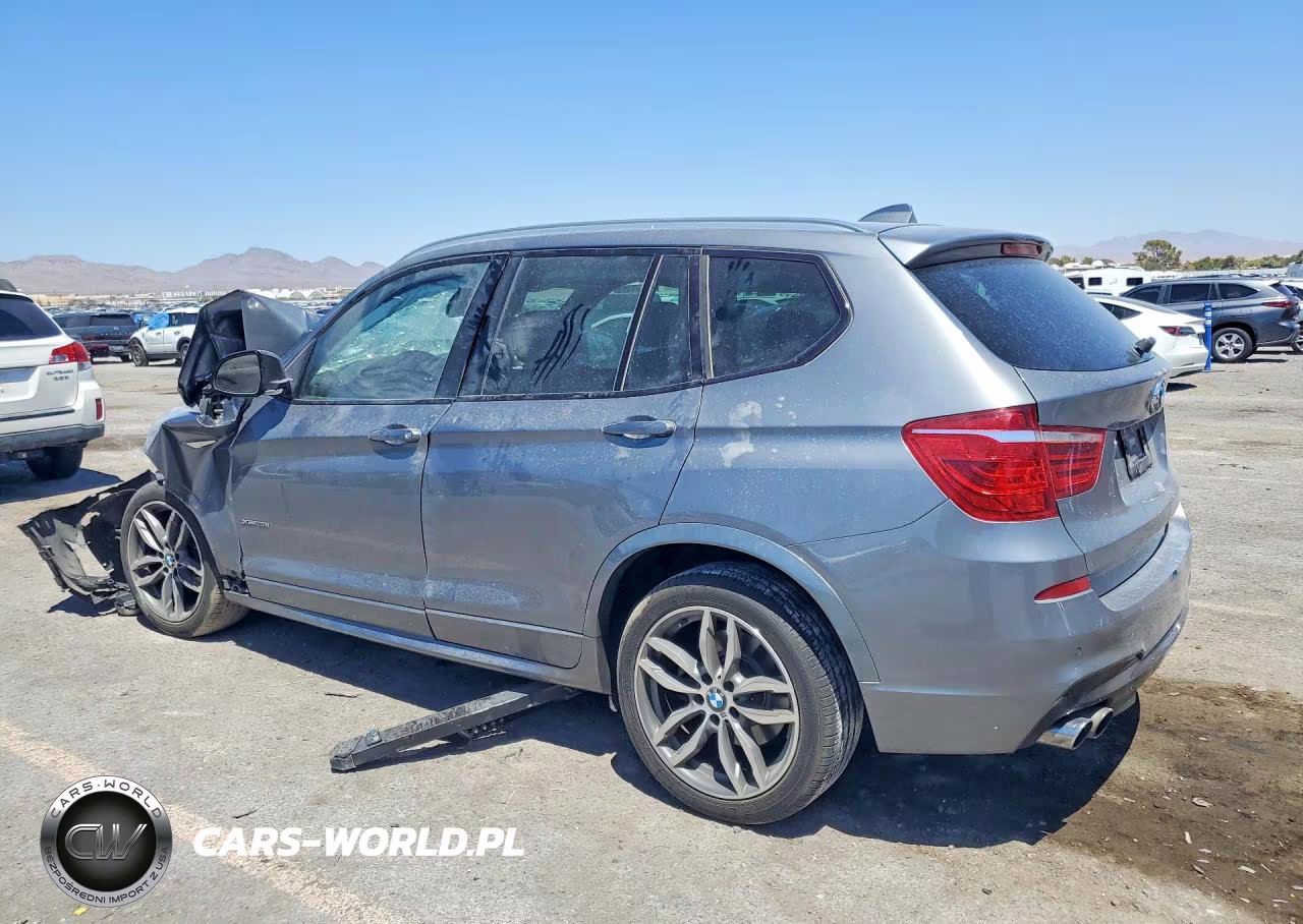 2016 BMW X3 xDrive28I VIN:5UXWX9C5XG0D77898 - 2