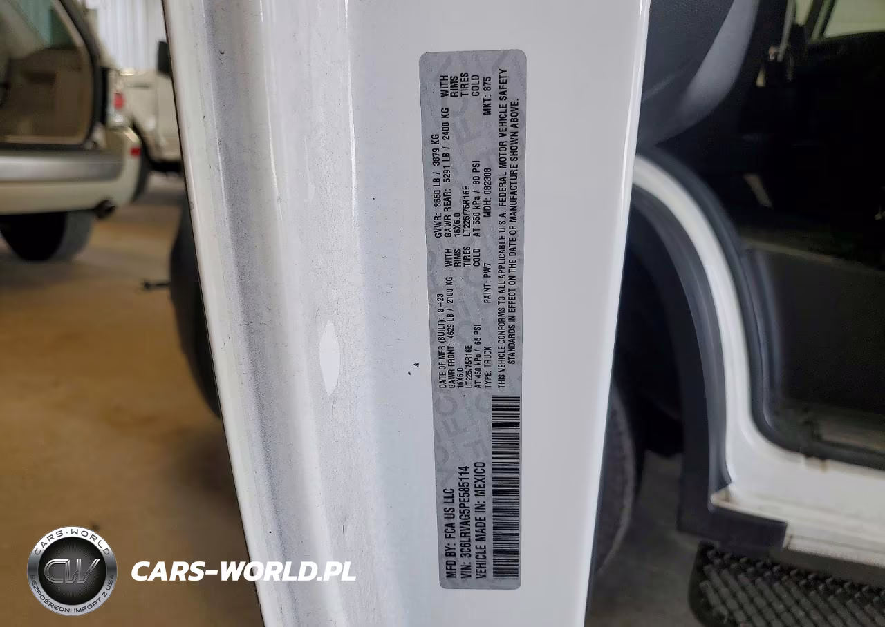 2023 Ram Promaster 1500 Delivery Van VIN:3C6LRVAG5PE585114 - 13