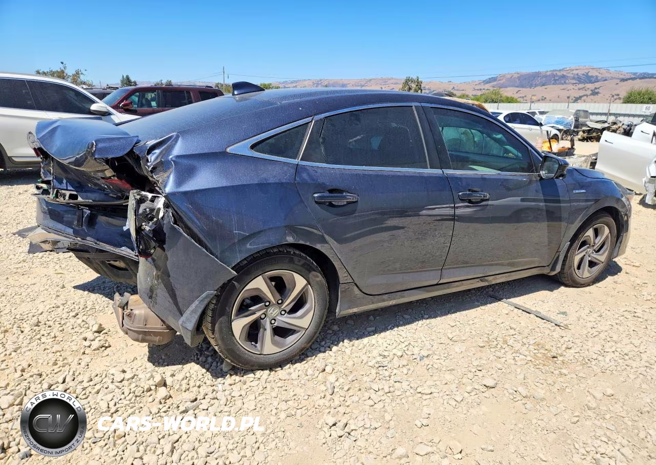 2019 Honda Insight Ex VIN:19XZE4F57KE028696 - 3