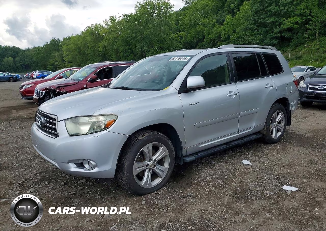 2008 Toyota Highlander Sport VIN:JTEES43A382012974 - 1