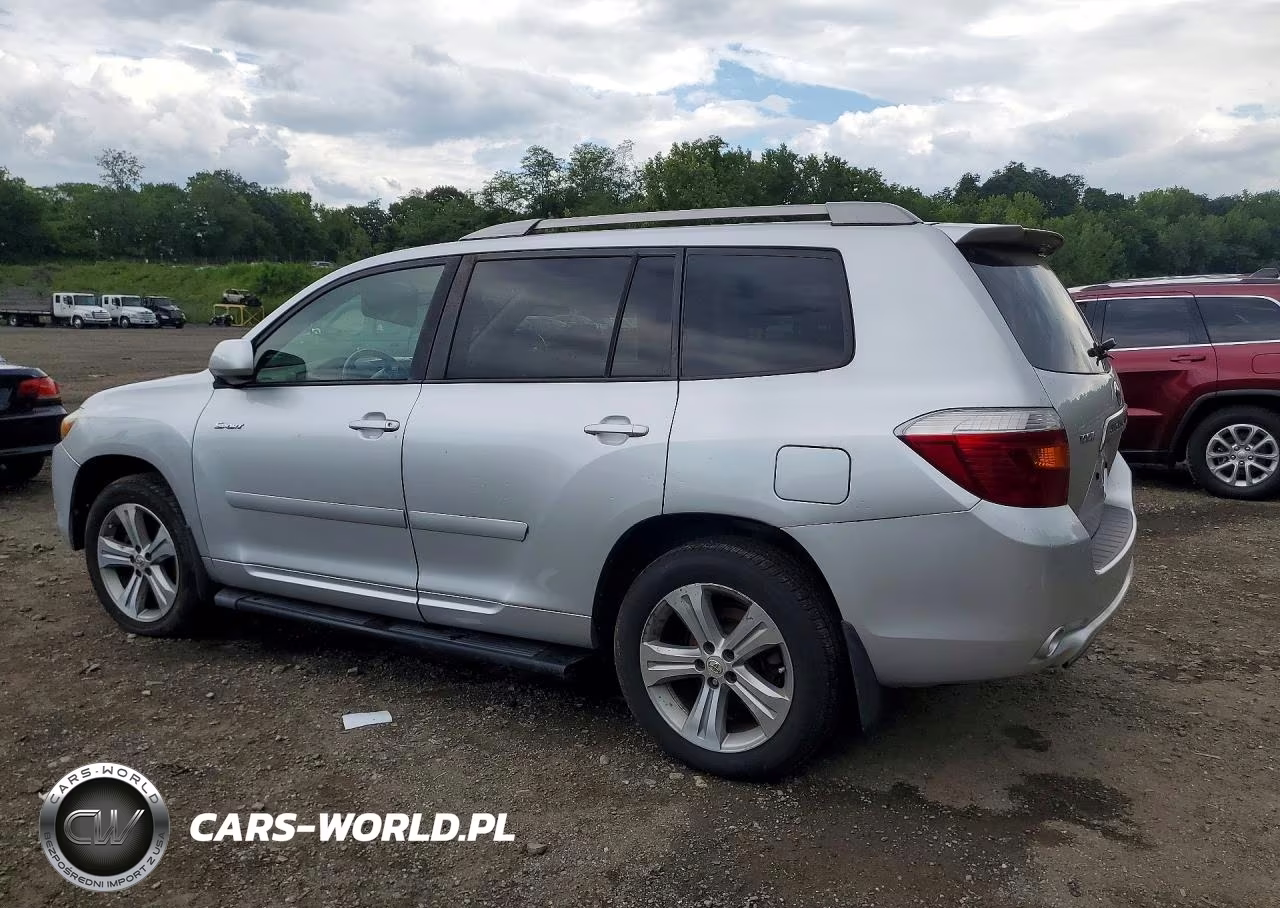 2008 Toyota Highlander Sport VIN:JTEES43A382012974 - 2