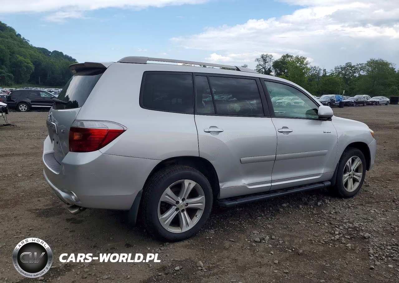 2008 Toyota Highlander Sport VIN:JTEES43A382012974 - 3
