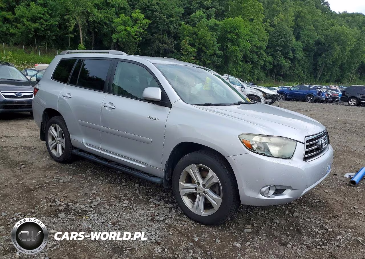 2008 Toyota Highlander Sport VIN:JTEES43A382012974 - 4