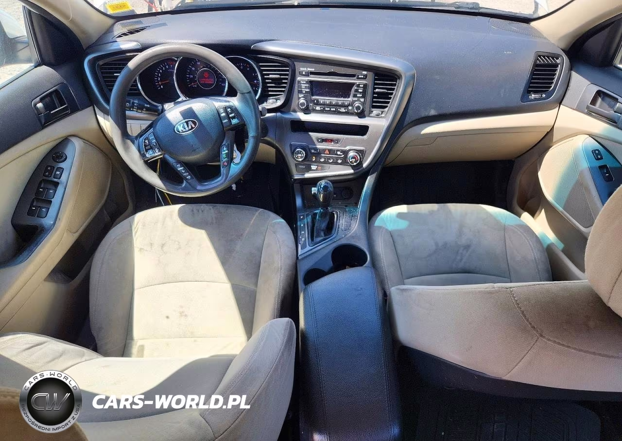 2013 Kia Optima Lx VIN:KNAGM4A73D5354929 - 8
