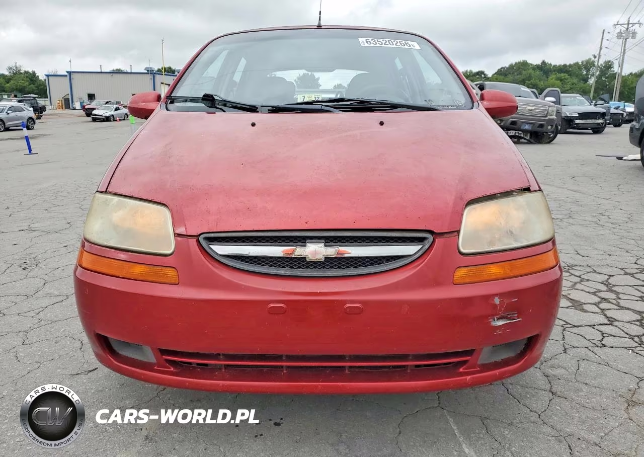 2008 Chevrolet Aveo Base VIN:KL1TD66648B063044 - 5