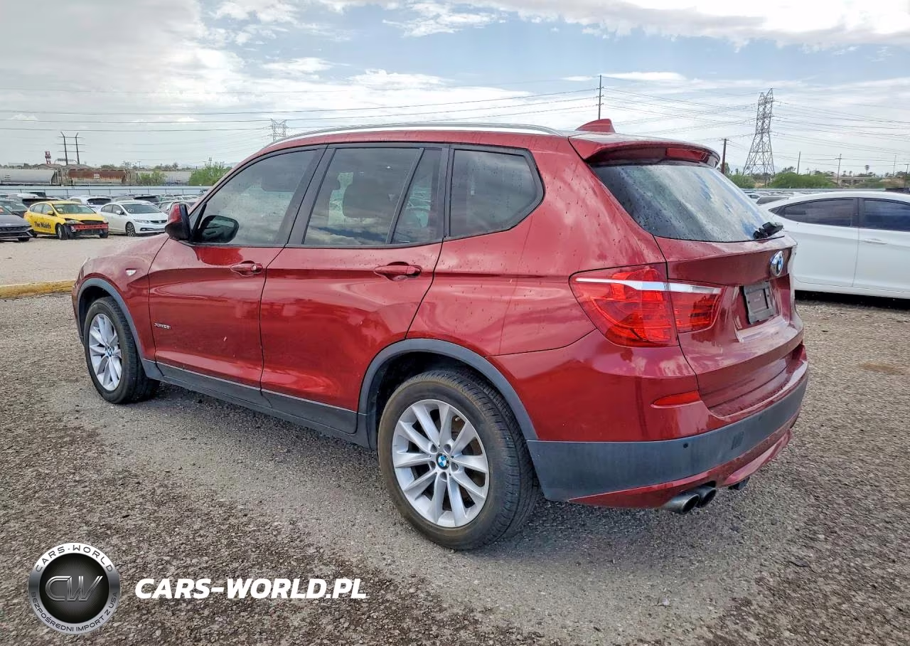 2013 BMW X3 xDrive28I VIN:5UXWX9C5XD0A25450 - 2