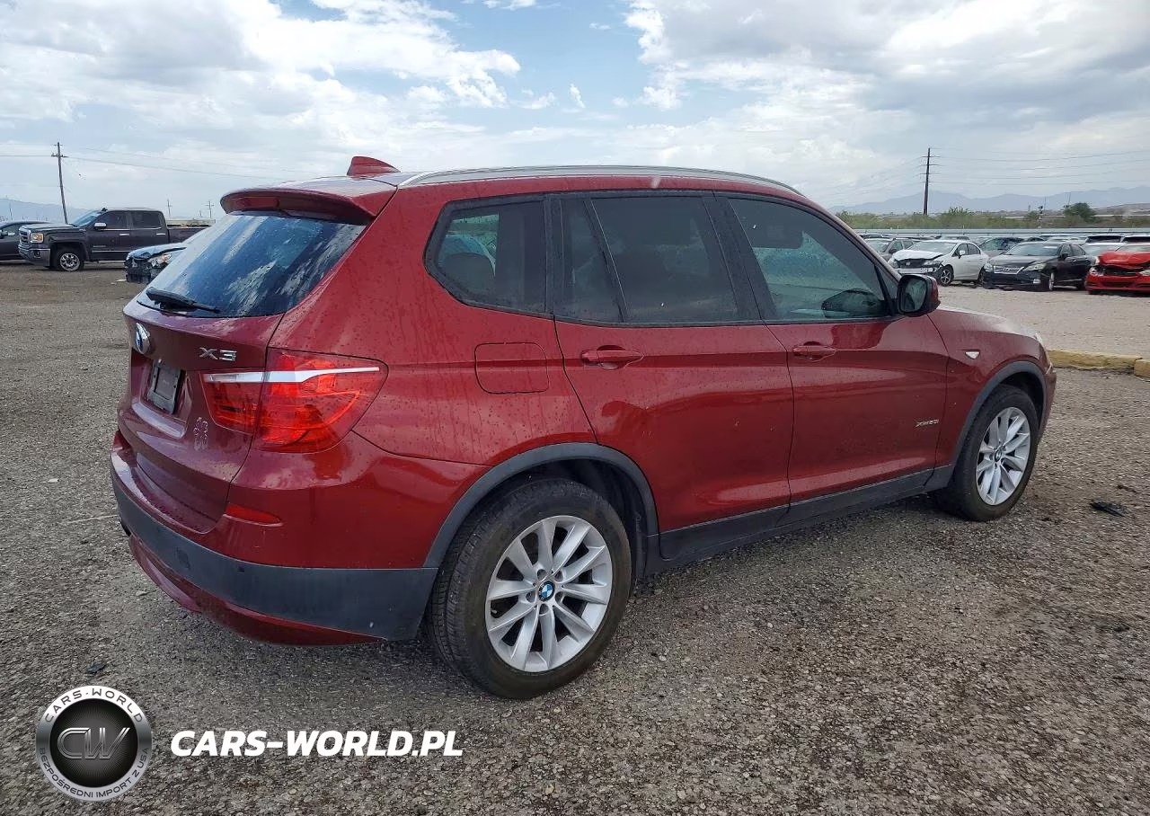 2013 BMW X3 xDrive28I VIN:5UXWX9C5XD0A25450 - 3