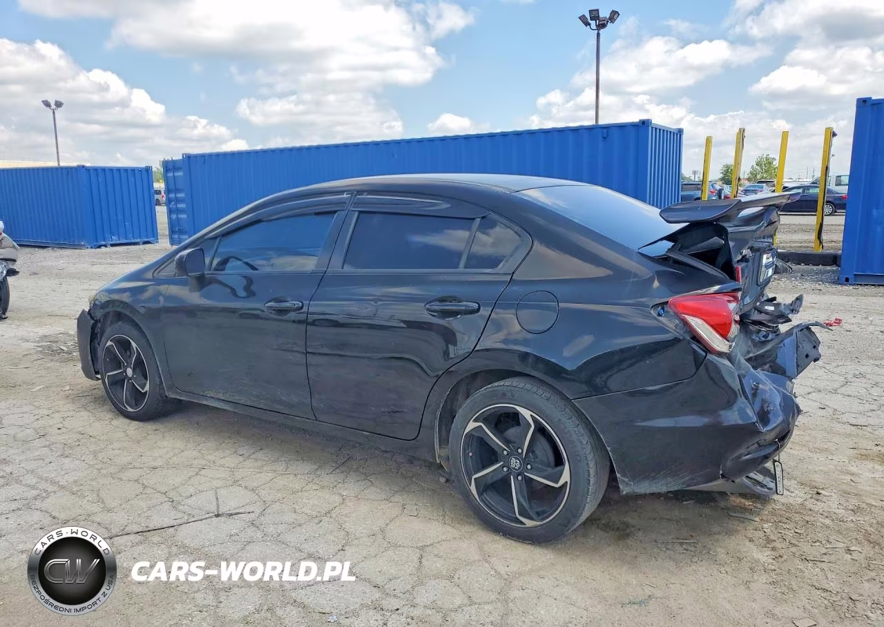 2014 Honda Civic Lx VIN:19XFB2E50EE003192 - 2