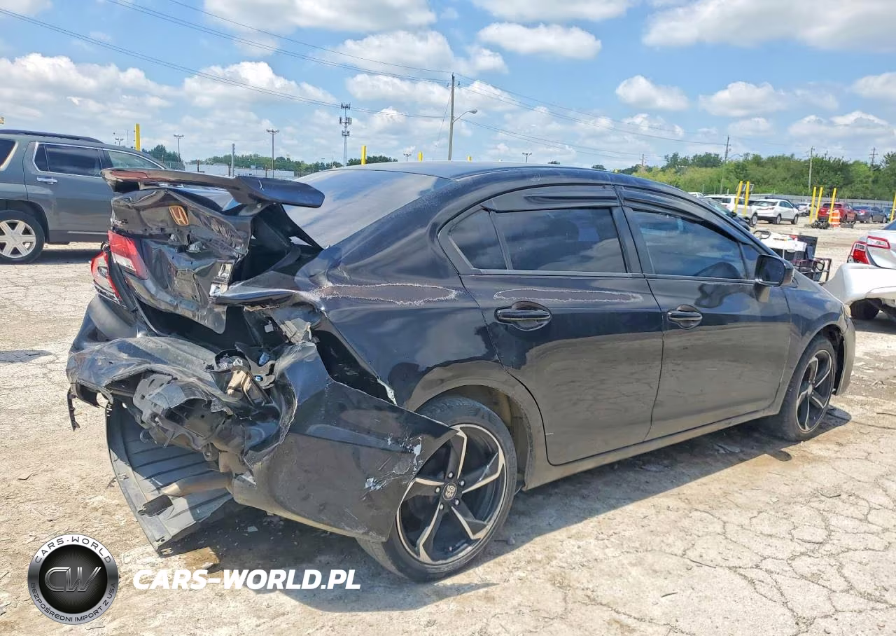 2014 Honda Civic Lx VIN:19XFB2E50EE003192 - 3
