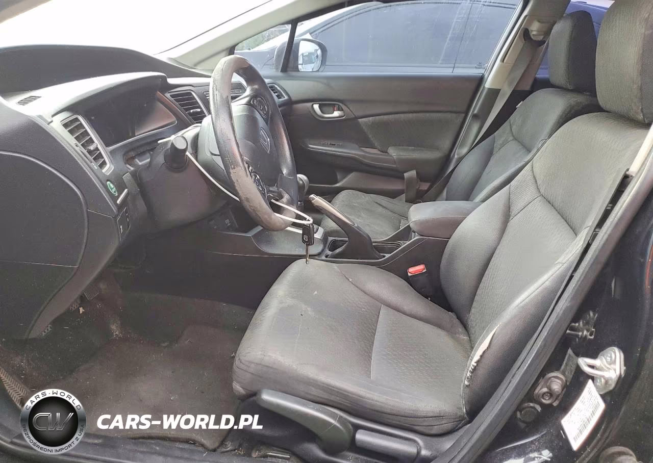 2014 Honda Civic Lx VIN:19XFB2E50EE003192 - 7